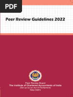 Peer Review Guidelines 2022