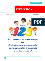 18 de Marzo. Matematica