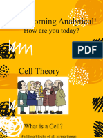 Q1.1 Cell Theory