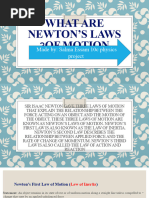 What Are Newton's Laws of Motion