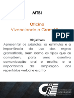 Vivenciando A Gramática - 02 de Agosto