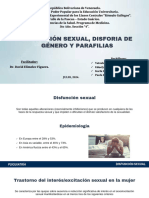 Disfuncion Sexual, Disforia de Género y Trastornos Parafílicos 1