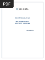 2020.12.03 Sonesta Hotel Puerto Rico Employee Handbook