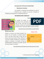 Protocolo para Generación de Post para Corpoideal Blog