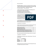 Practice Set For Final Exam - U02