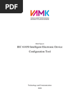 IEC 61850 Intelligent Electronic Device Configuration Tool