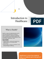 Introduction To Healthcare