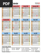 School Calendar 2024 2025 Landscape Year at A Glance