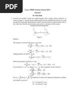 Tutorial7 Solution