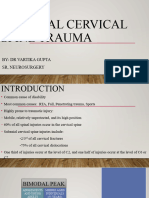 Subaxial Cervical Spine Trauma