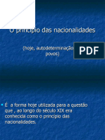 O Princã - Pio Das Nacionalidades