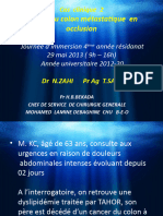 08.cas Clinique Cancer Du Colon Métastatique en Occlusion