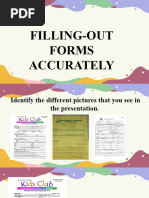 Filling Out Forms