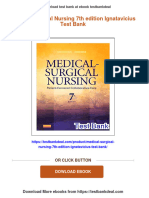 (FREE PDF Sample) Medical Surgical Nursing 7th Edition Ignatavicius Test Bank Ebooks