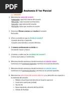 Guía Anatomía II 1er Parcial