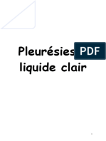 Pleurésies À Liquide Clair