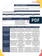 Ubicamos Puntos en El Plano Cartesiano (1) - Rubrica