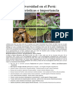 Biodiversidad en El Perú