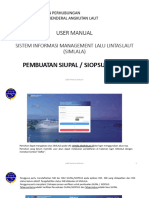 User Manual: Sistem Informasi Management Lalu Lintaslaut (Simlala)