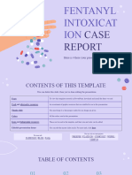 Fentanyl Intoxication Case Report by Slidesgo