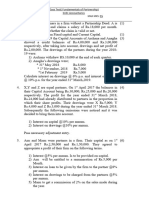 Fundamentals of Partnership - Class Test