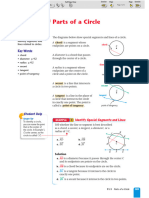 Parts of A Circle: Student Help