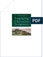 Immediate Download Engaging The Christian Scriptures An Introduction To The Bible All Chapters