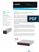 Emerson - BRAVO Inverter Data Sheet