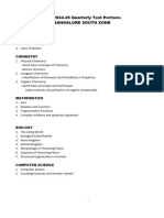 IPU - South Zone - Quarterly Test Portions REVISED