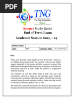 Year 8 Final Exam Study Guide