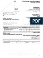 Kindle Invoice