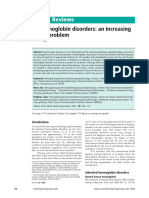 Inherited Haemoglobin Disorders - An Increasing Global Health Problem