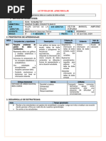 5º DIA 2 SEMANA 1 MAT - Organizamos Datos en Cuadros de Doble Entrada