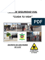 Plan de Seguridad Vial Cuida Tu Vida SPLL 2023