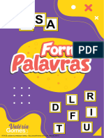 Forma Palavras