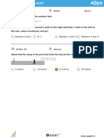 A Point P Is Shown On The Number Line:: Between 0 and 1. at - 7. Between - 3 and - 4. Between - 4 and - 5