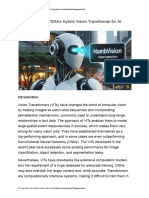 MambaVision: NVIDIA's Hybrid Vision Transformer For AI