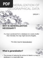 Generalization of Geographical Data