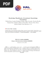 Handbook of Academic Knowledge Circulation