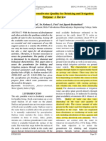 Assessment of Groundwater Quality For Drinking and Irrigation