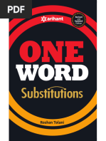 Demo 30 One Word Substitution Roshan Tolani by Arihant