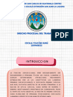 CECILIA YOJCOM SUNU Organización Actual de Los Organos Jurisdiccionales en Materia de Trabajo