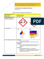 Hoja de Seguridad Solid Metal Pro