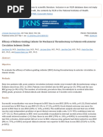 Efficacy of Balloon-Guiding Catheter For Mechanical Thrombectomy in Patients With Anterior Circulation Ischemic Stroke - PMC