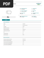 Compresor Nevera 1 6HP R134a EM2U50HLP Embraco