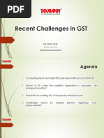 TaxmannPPT - GST Litigation - Challenges and Solutions