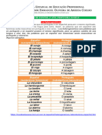 ESPAÑOL - EJERCICIOS 1 - Los Heterogenéricos TD e Ejercícios