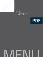 Elskoffie Menu