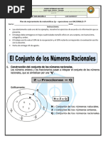 Plan de Mejoramiento Matematicas 7