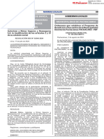 Superintendencia de Banca, Seguros Y Administradoras Privadas de Fondos de Pensiones Municipalidad de Pachacamac